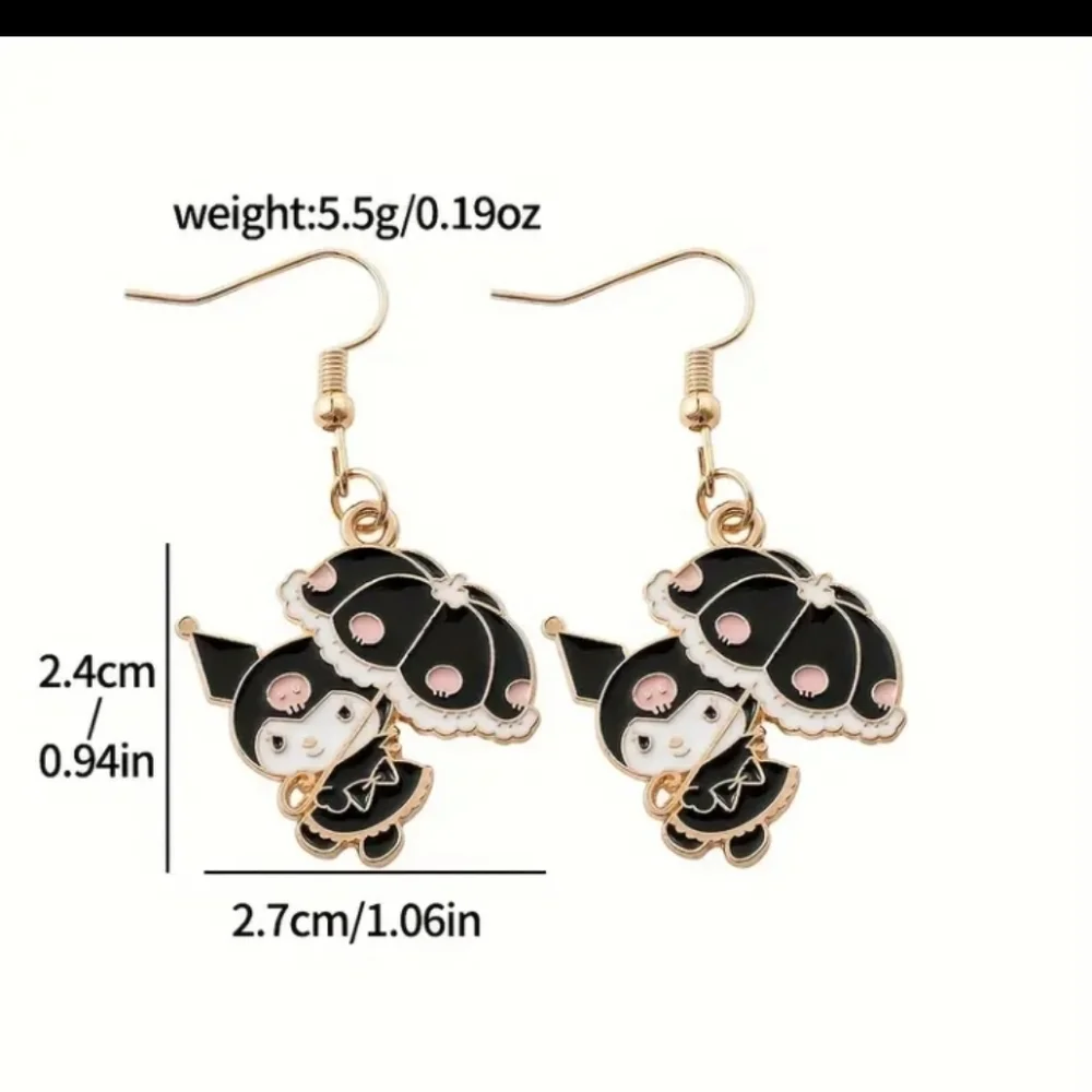 NEW Kuromi Dangle Earrings